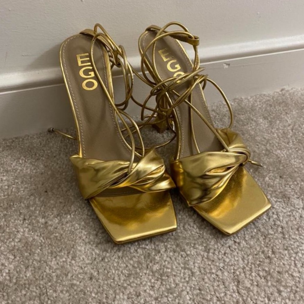 Gold Sandals